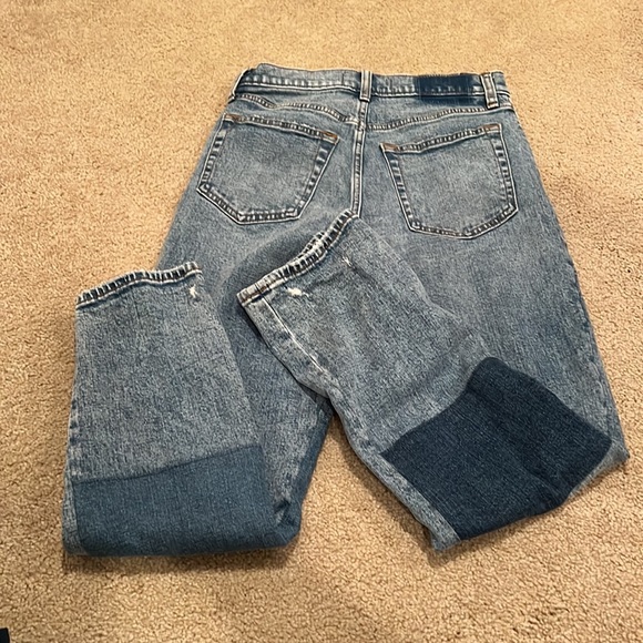 Abercrombie Ankle straight Ultra high rise sz 27 NWOT - Picture 4 of 5